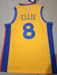 Monta Ellis 8 The Bay Golden State Warriors City Edition Maillot Jaune